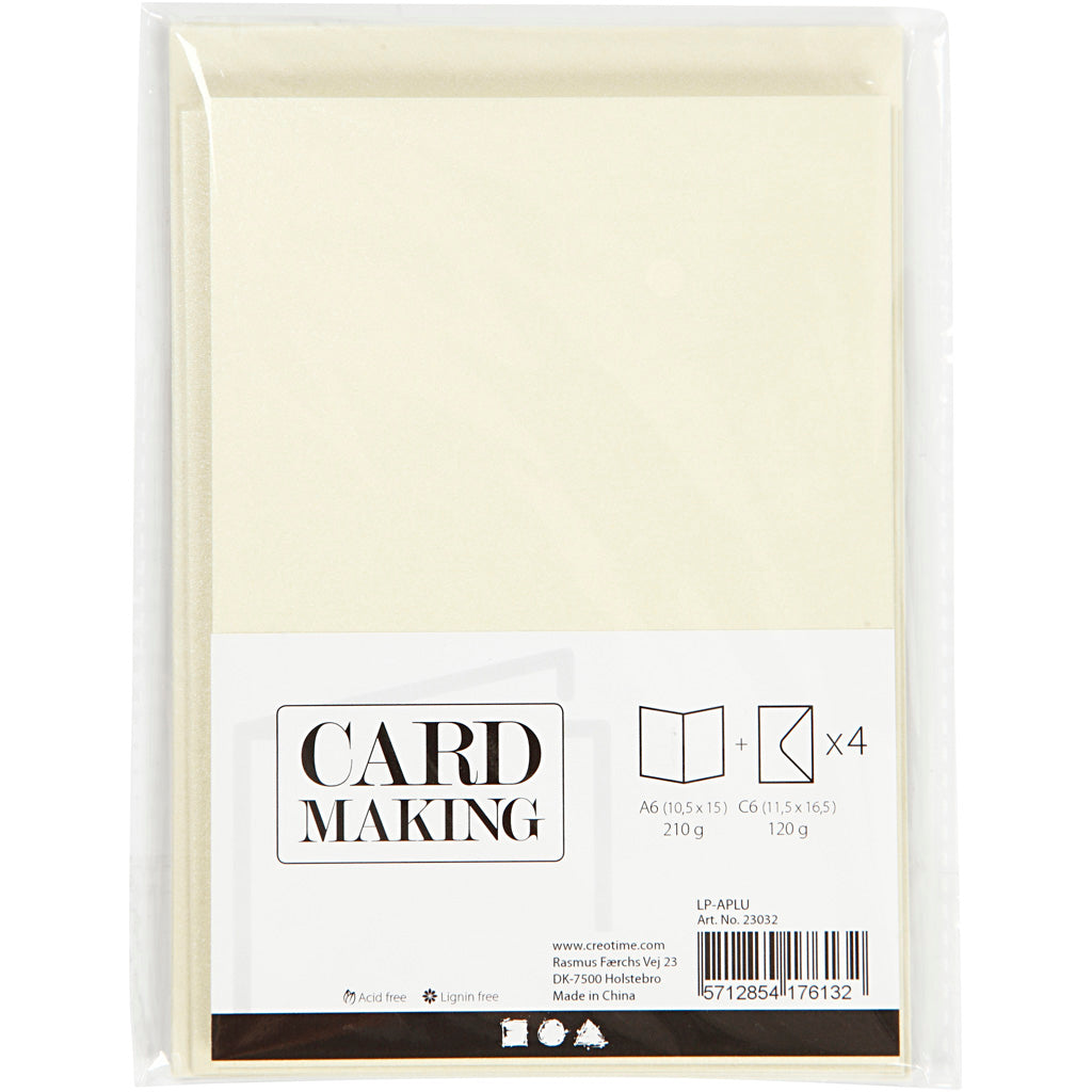 Https: www.cchobby.nl kaarten-en-enveloppen-afmeting-kaart-10-5x15-cm-afmeting-envelop-11-5x16-5-cm-parelmoer-120-210-gr-off-white-4-set-1-doos