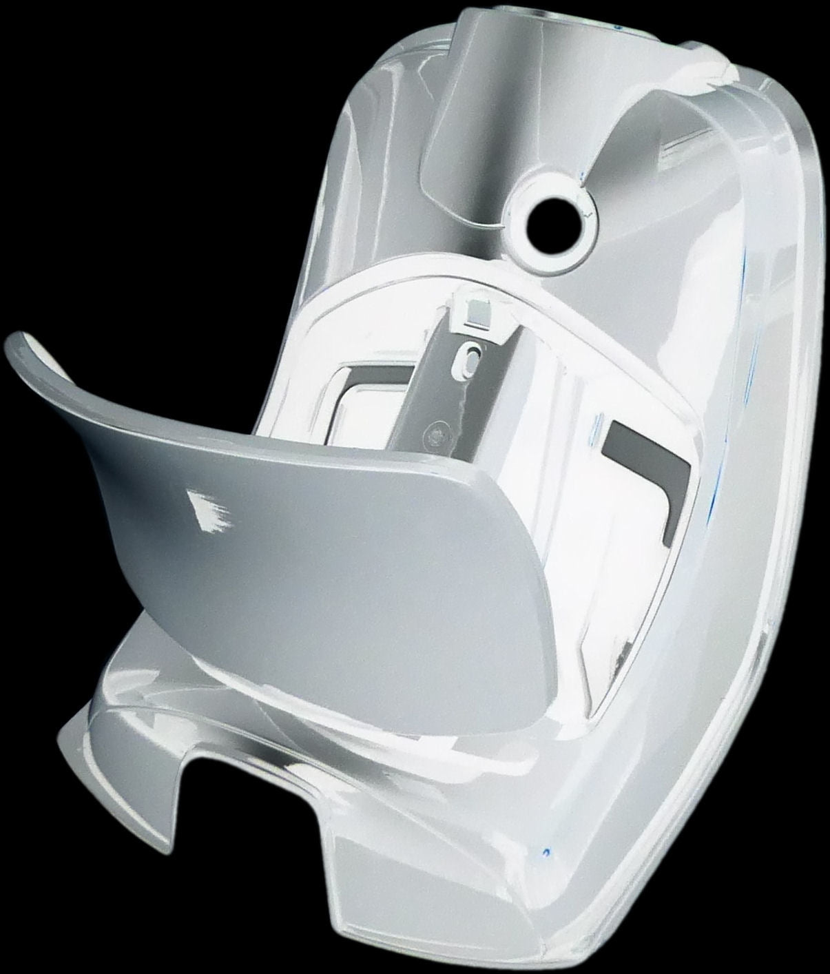 Edge binnenscherm+kap vespa lx wit glans (glad model)