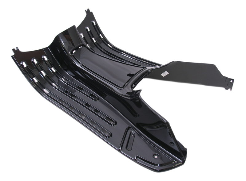 Edge treeplank vespa s lx metallic zwart glans