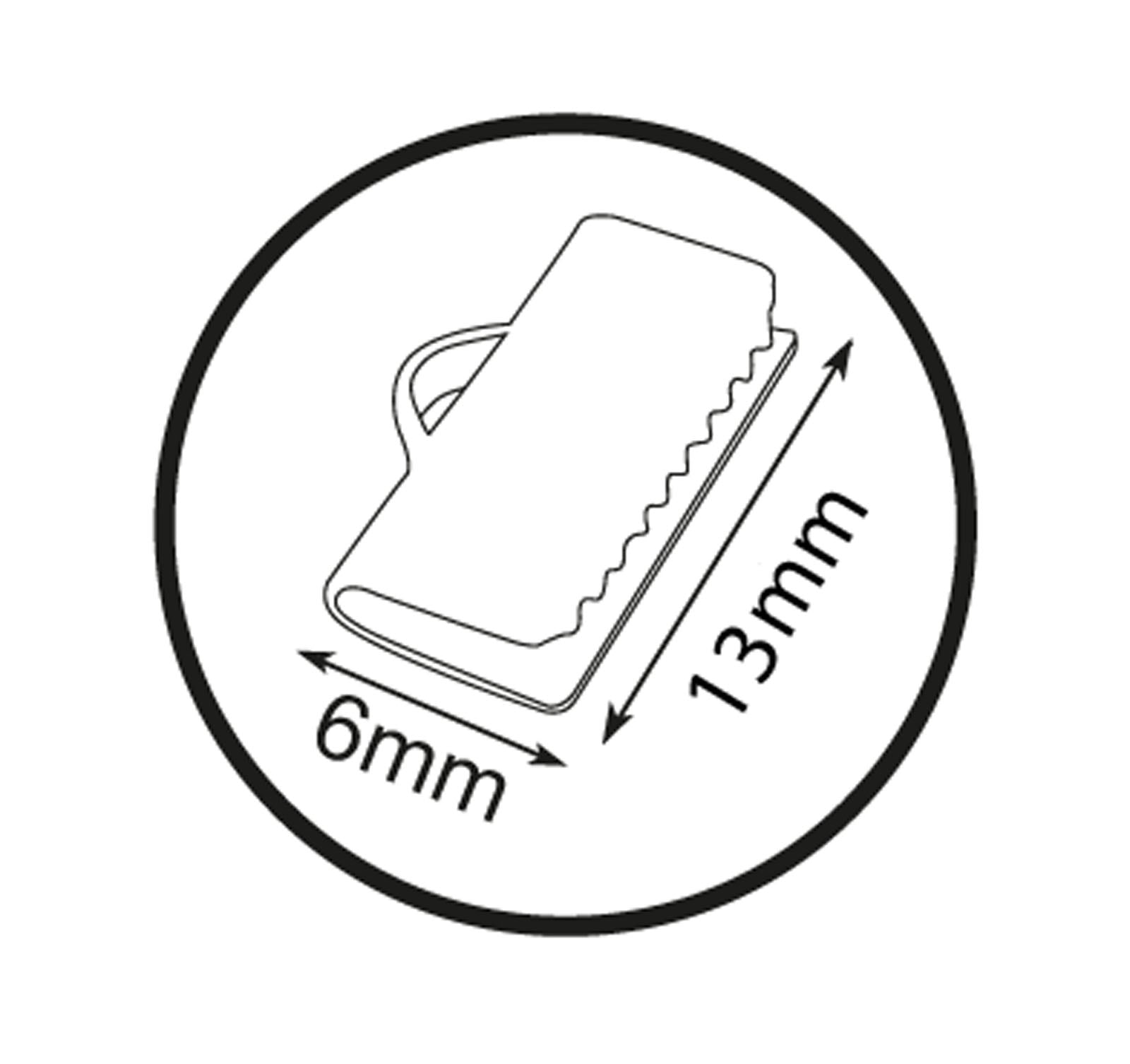 Vaessen creative • band clip 6x13mm 72pcs