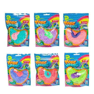 Toi-toys magische worm met mini wormpjes 30gr