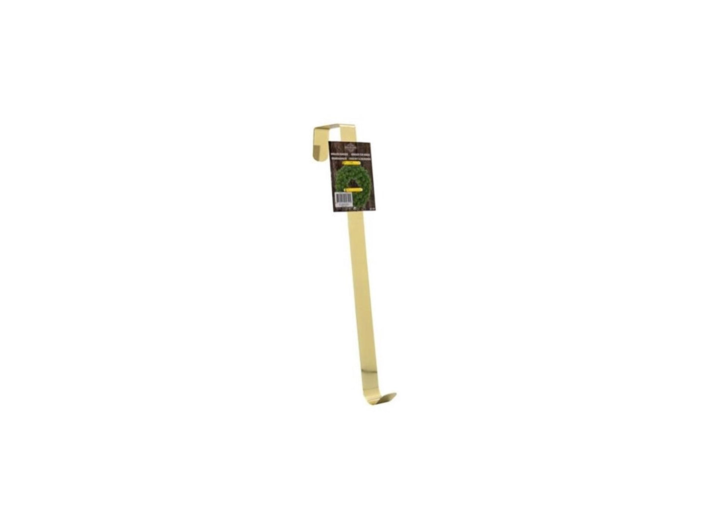 Svenska living deurhanger messing 29cm metaal krans