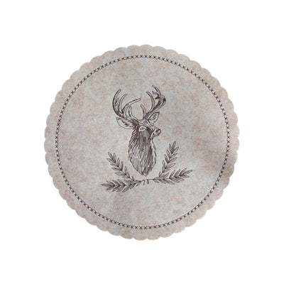 Svenska living placemat rendier vilt beige ø35cm