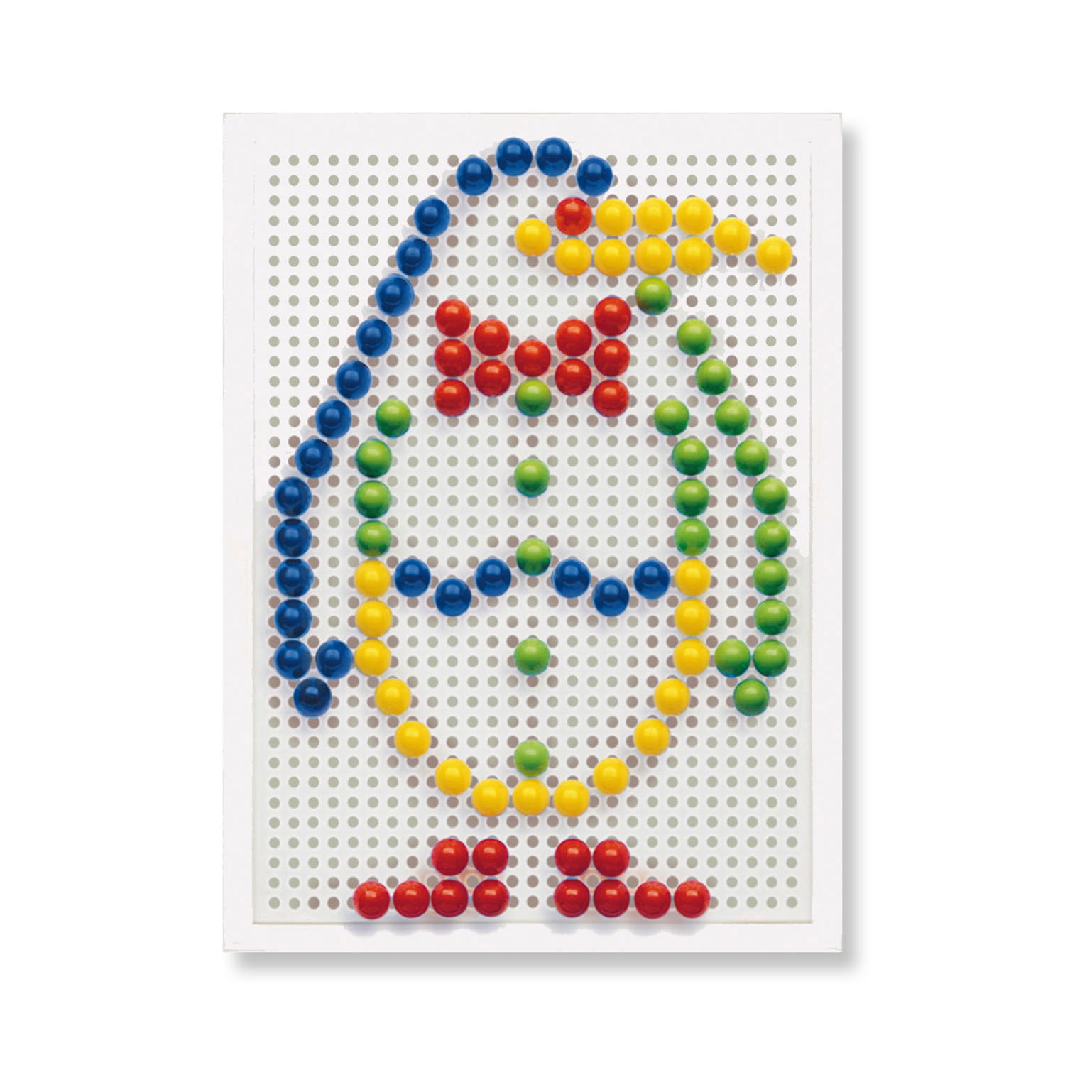 Quercetti insteek mozaïek, 100 pins