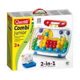 Quercetti Insteek Mozaïek Combi Junior, 60 pins - afbeelding 1