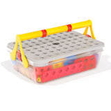 Quercetti tecno jumbo met opbergbox, 84dlg. - afbeelding 4