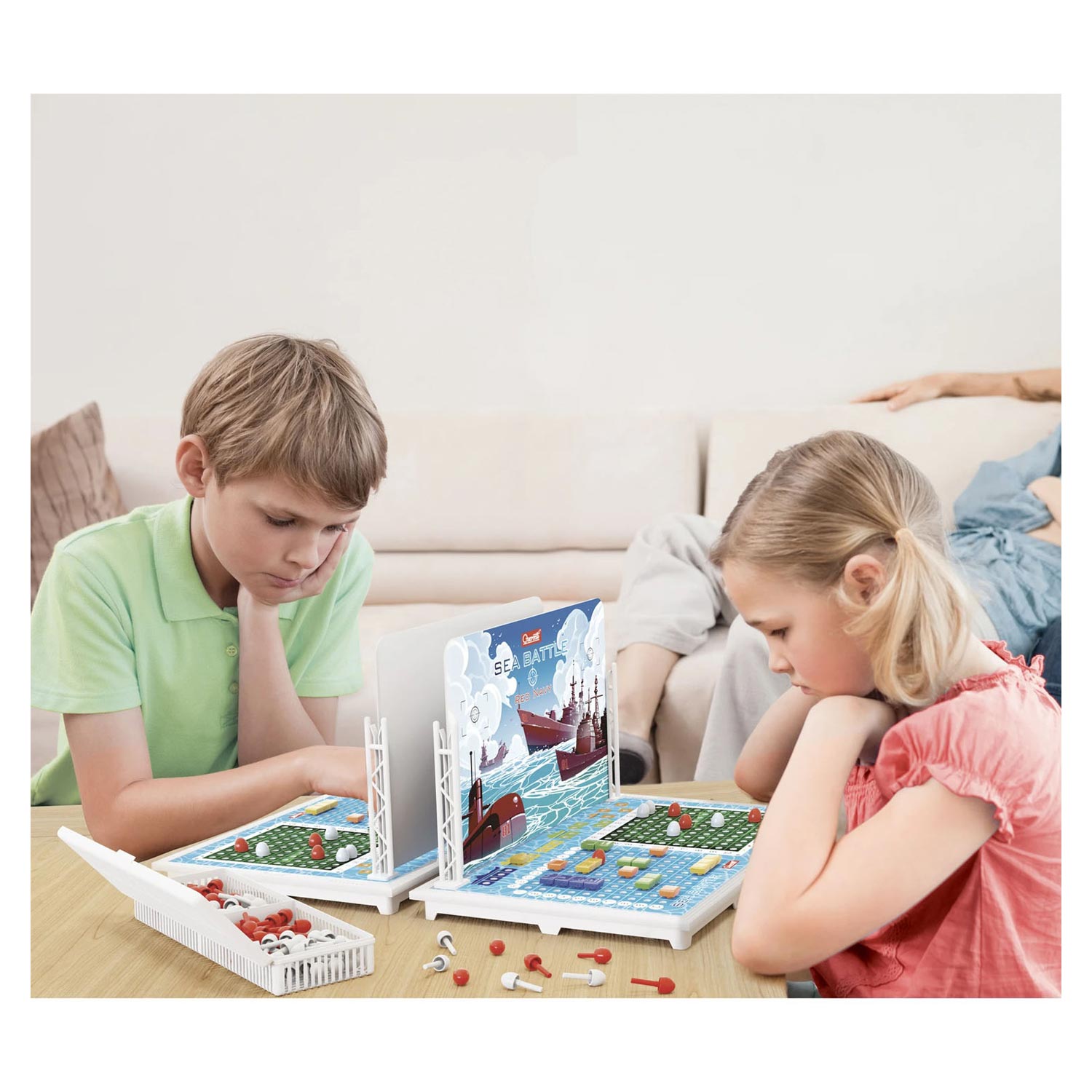Quercetti spel sea battle