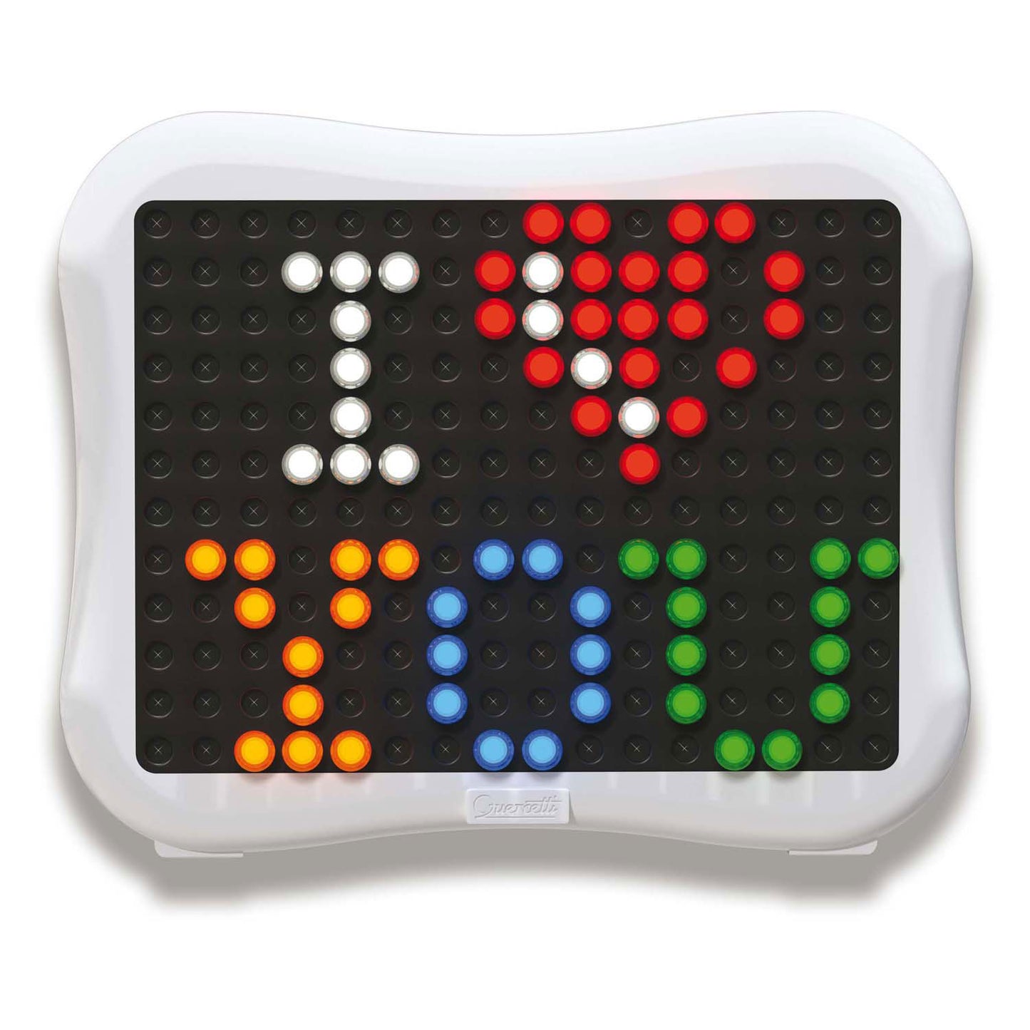 Quercetti peg brite mozaïek led junior 122-delig