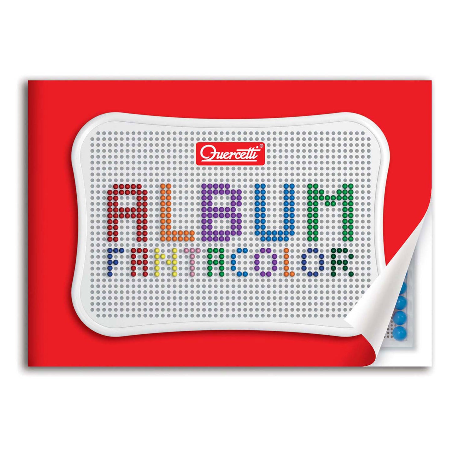 Quercetti fantacolor design insteek mozaïek, 300 pins