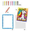 Quercetti pixel art mozaïek eenhoorn 880dlg educatief speelgoed.