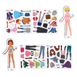 Quercetti magnetische mode aankleedpop best friends - 57dlg. - afbeelding 3