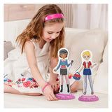 Quercetti magnetische mode aankleedpop best friends - 57dlg. - afbeelding 4