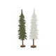 Svenska living vilt boom op stam, smal, groen en off white, 15x62cm