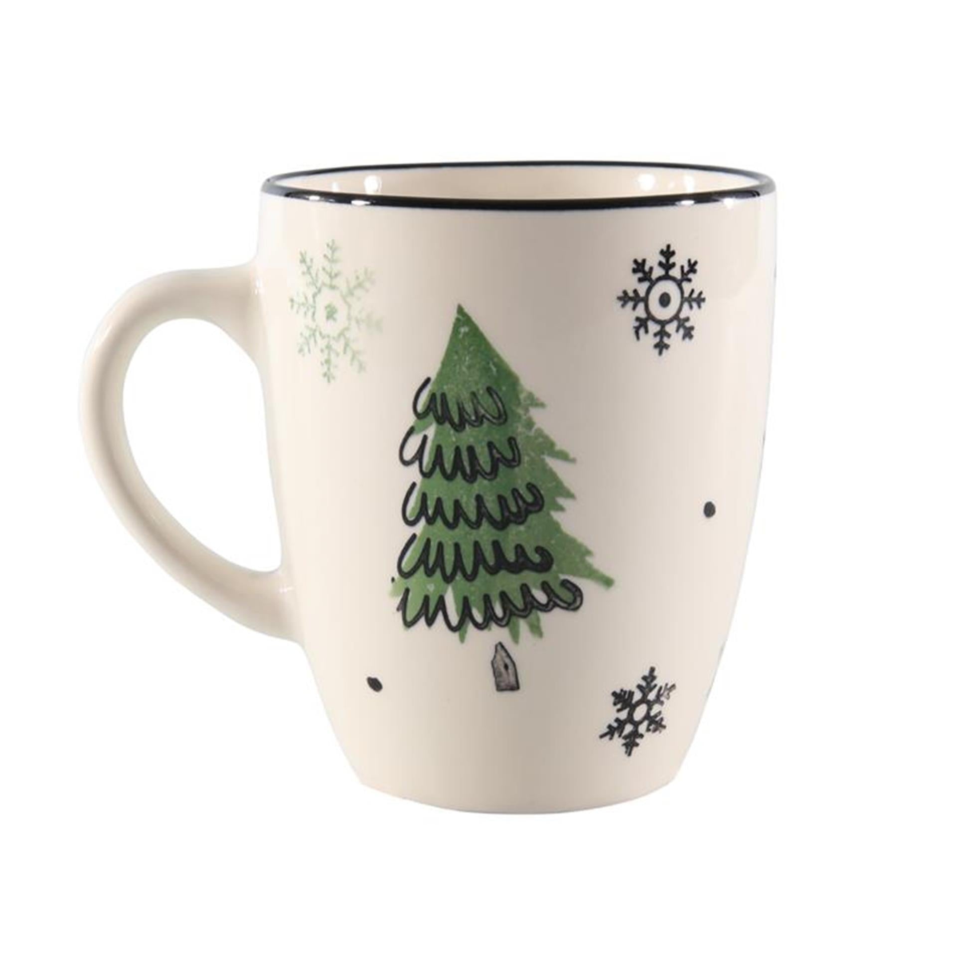 Svenska living mok kerstboom deco 350ml