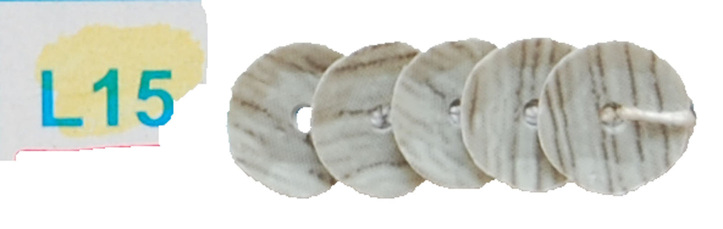 Vaessen creative • pailletten flat wood 6mm 450g grijs