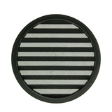Renson 1061636 - inbouw rond schoepenr met gaas434r dia 200 ral 9005 zwart | 5 stuks - afbeelding 2