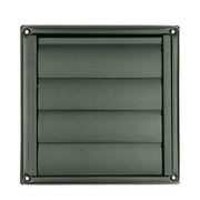 Renson 1068946 - inbouw dampkaprooster 633 inox zwart (dia 125) | 2 stuks - afbeelding 1