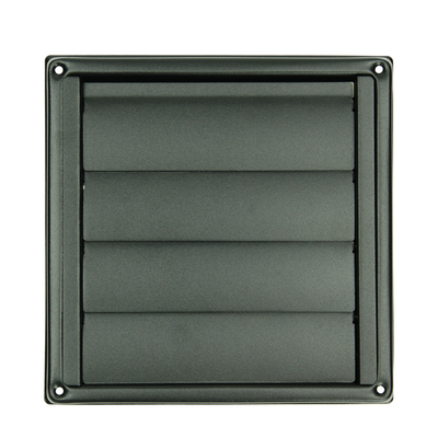 Renson 1068947 - inbouw dampkaprooster 633 inox zwart (dia 150) | 2 stuks
