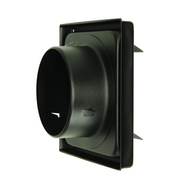 Renson 1068947 - inbouw dampkaprooster 633 inox zwart (dia 150) | 2 stuks - afbeelding 4