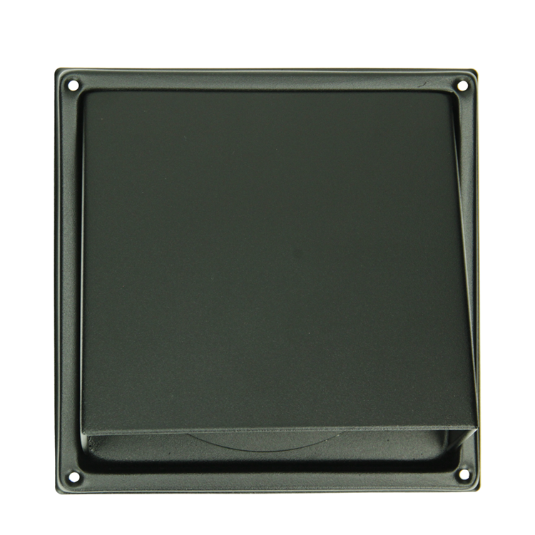 Renson 1066436 - zwart inox dampkaprooster type 641 ø100mm, opbouw | 2 stuks