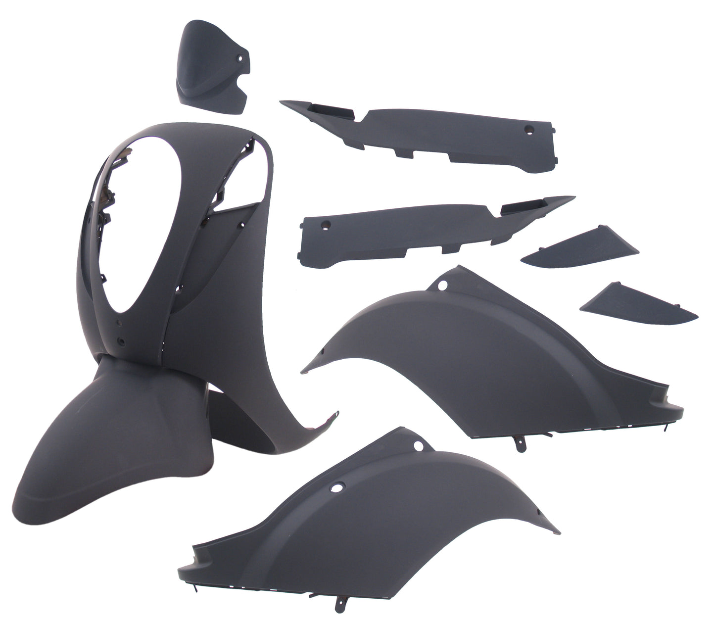 Edge plaatset 10-delig voor sym mio - mat zwart