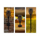 Svenska living tuinfakkel led solar vlam 78cm
