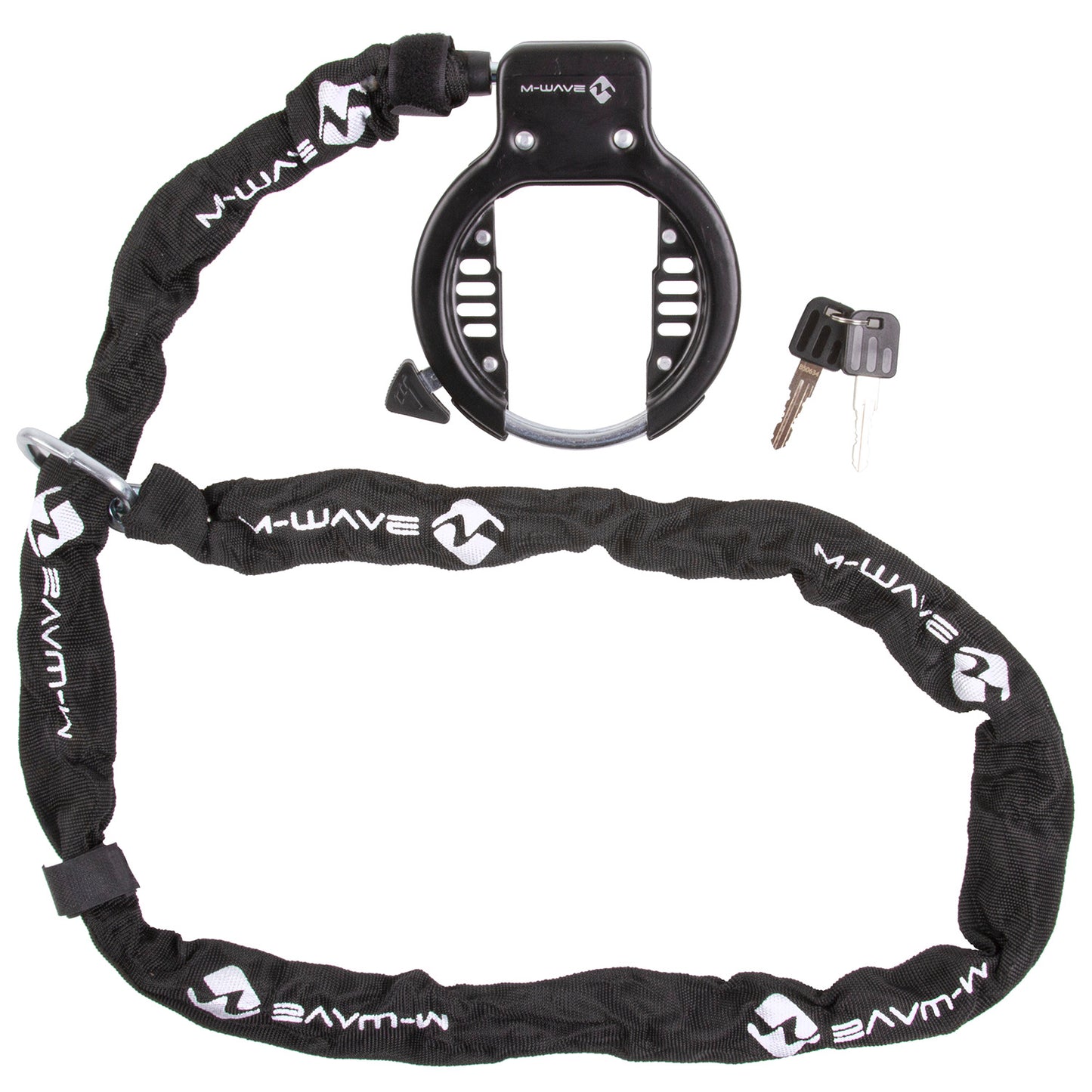 M-wave ringchain frame lock with chain