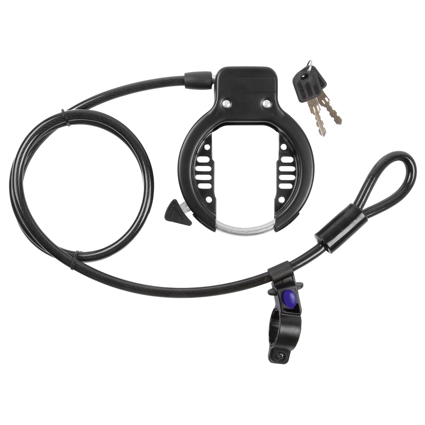 M-wave ringloop frame lock with cable