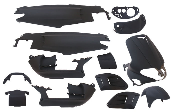 Edge plaatset 15-delig voor gilera runner tot bouwjaar 08-2005 - mat zwart