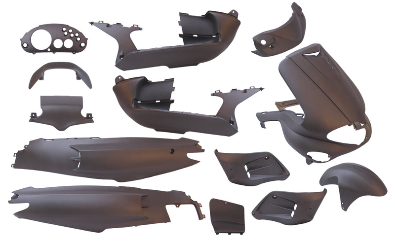 Edge plaatset 15-delig voor gilera runner tot bouwjaar 08-2005 - mat grijs