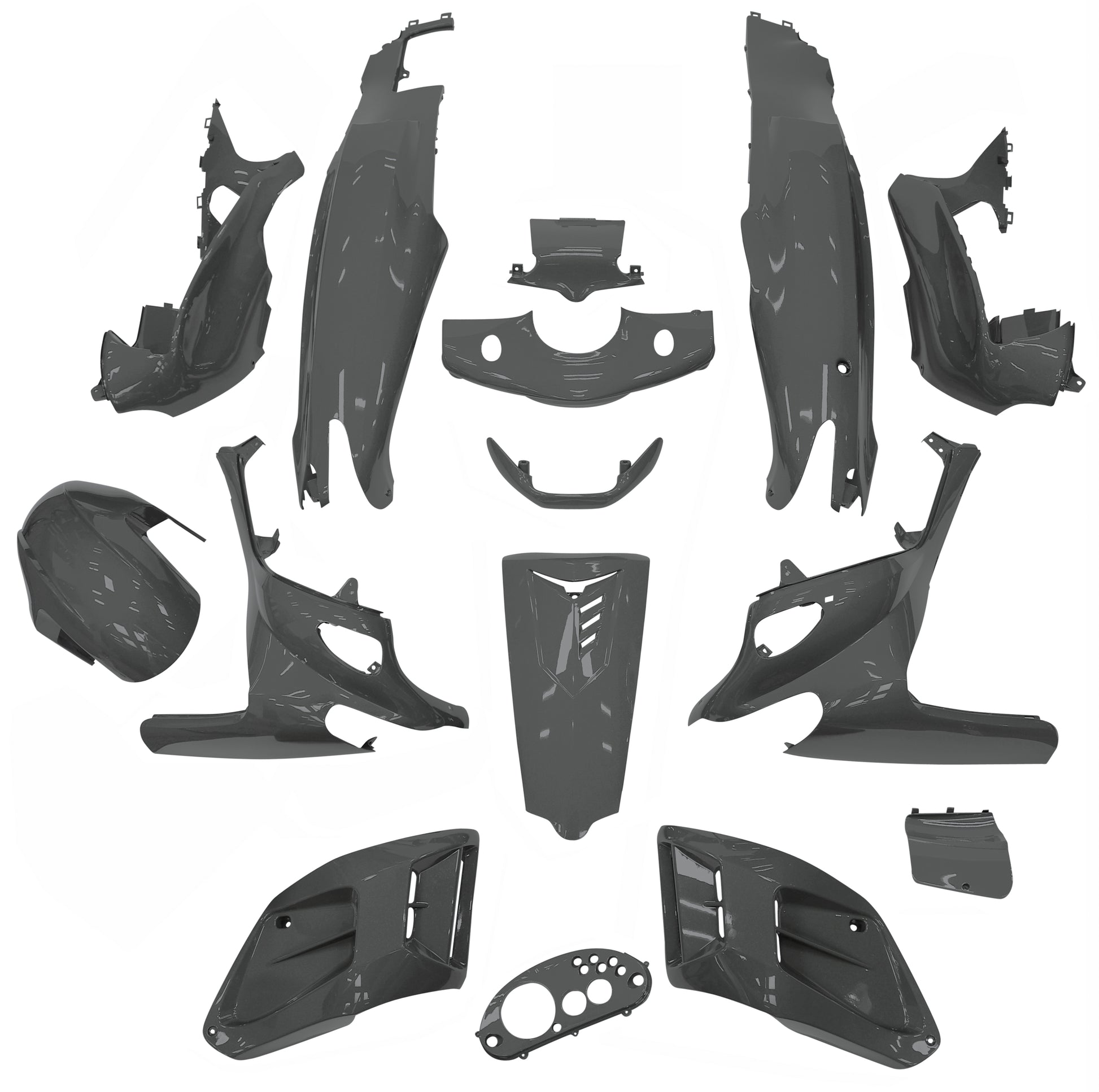 Edge plaatset 15-delig voor gilera runner tot bouwjaar 08-2005 - nardo grey