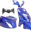 Edge plaatset 5-delig voor piaggio zip-sp vanaf bouwjaar 2000 - porsche blauw