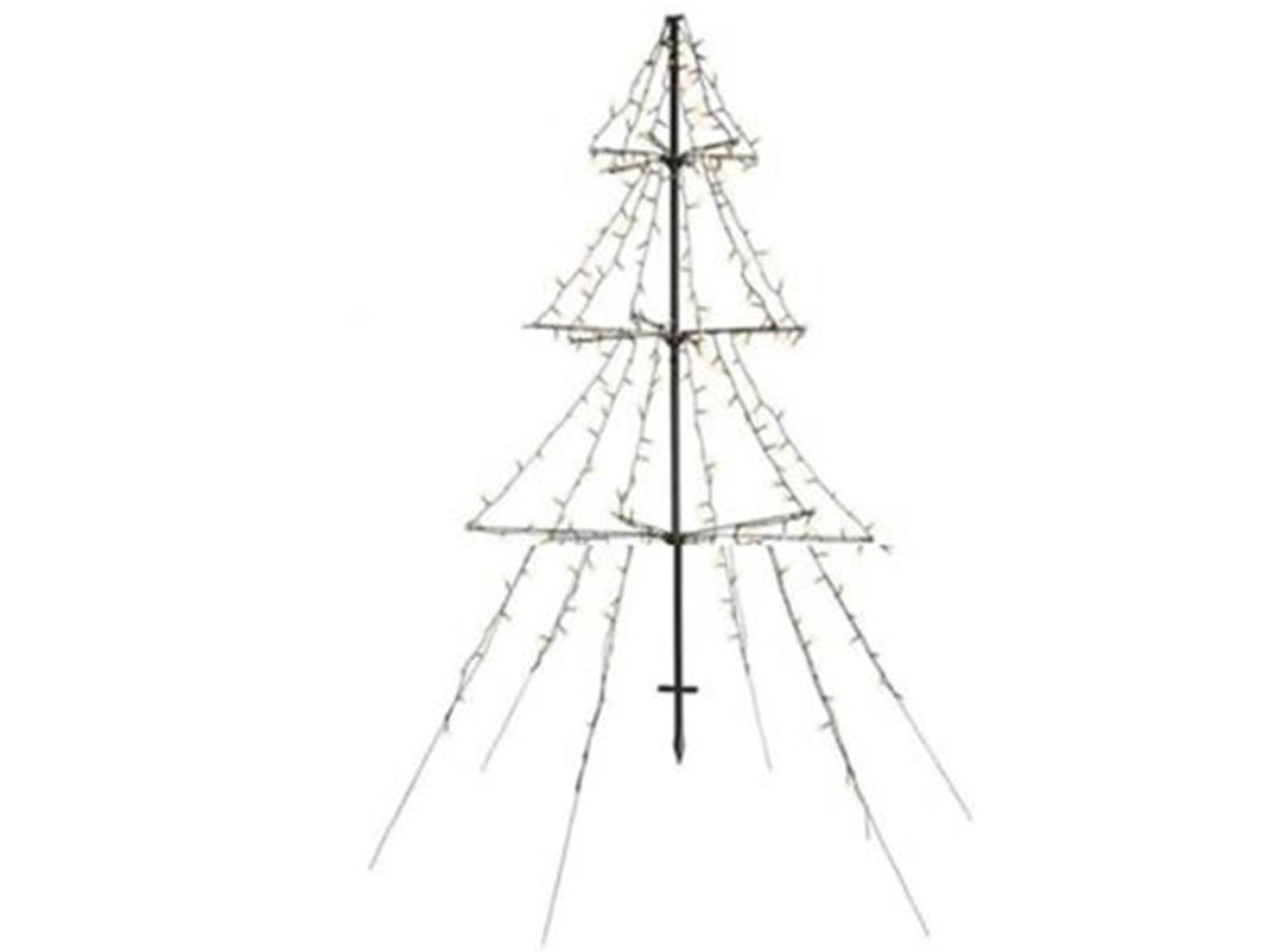Svenska living kerstboom vorm led buitenverlichting 180