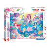Clementoni Glitter Puzzel Onderwaterwereld, 104st.