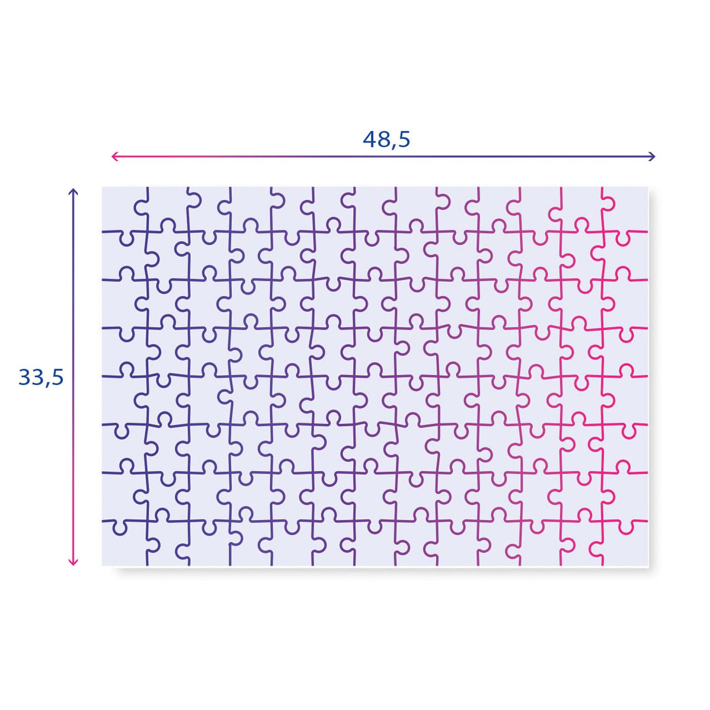 Clementoni puzzel eenhoorn, 104st.