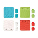 Clementoni soft clemmy - sensory path - sensorisch speelgoed - speelkleed - baby blokken en speelmat - met zachte foam stapelblokken - 6 - 36 maanden - afbeelding 4