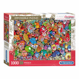 Clementoni Impossible Puzzel Kerst, 1000st. - afbeelding 1