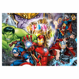 Clementoni brilliant puzzel marvel superhelden, 104st. - afbeelding 1