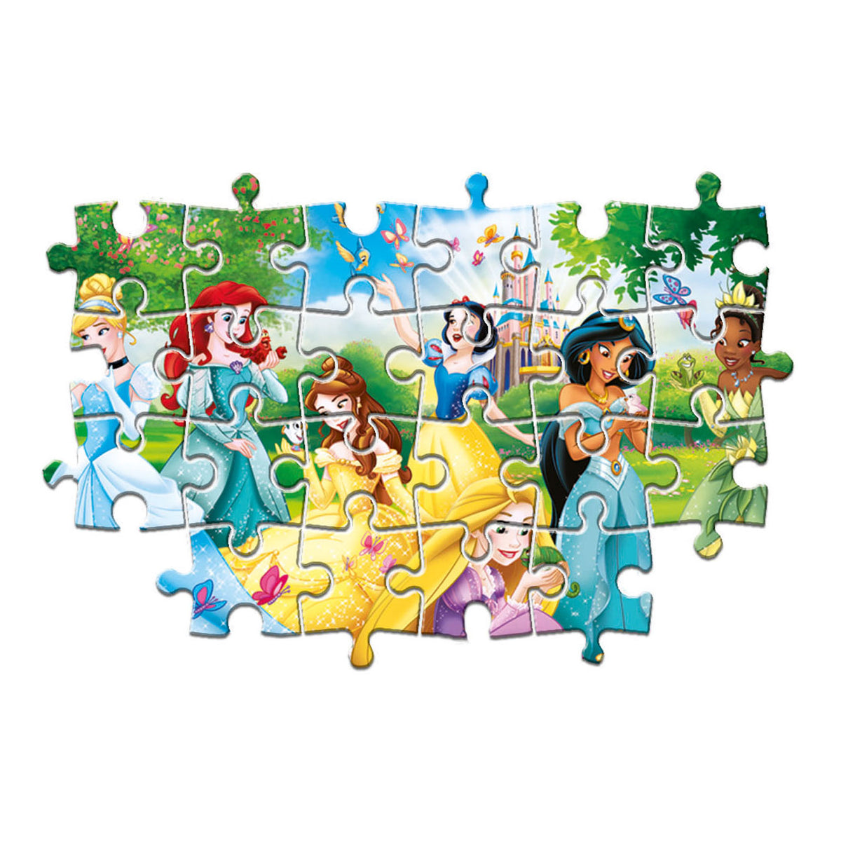 Disney hercegnők disney prinses magische metgezellen 60-delige maxi-puzzel clementoni