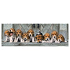 Clementoni Panorama Puzzel Beagles, 1000st.