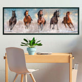 Clementoni Panorama Puzzel Paarden, 1000st. - afbeelding 4