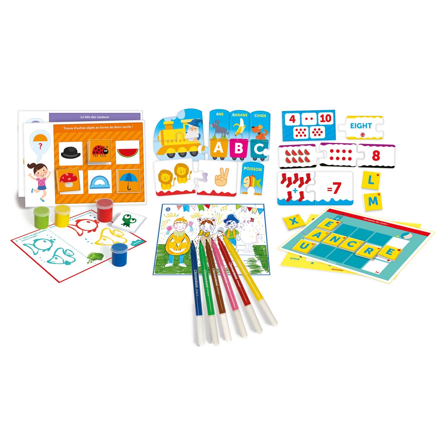Clementoni education - kleuterschool - kleuter speelgoed - educatief speelgoed - 3-6 jaar