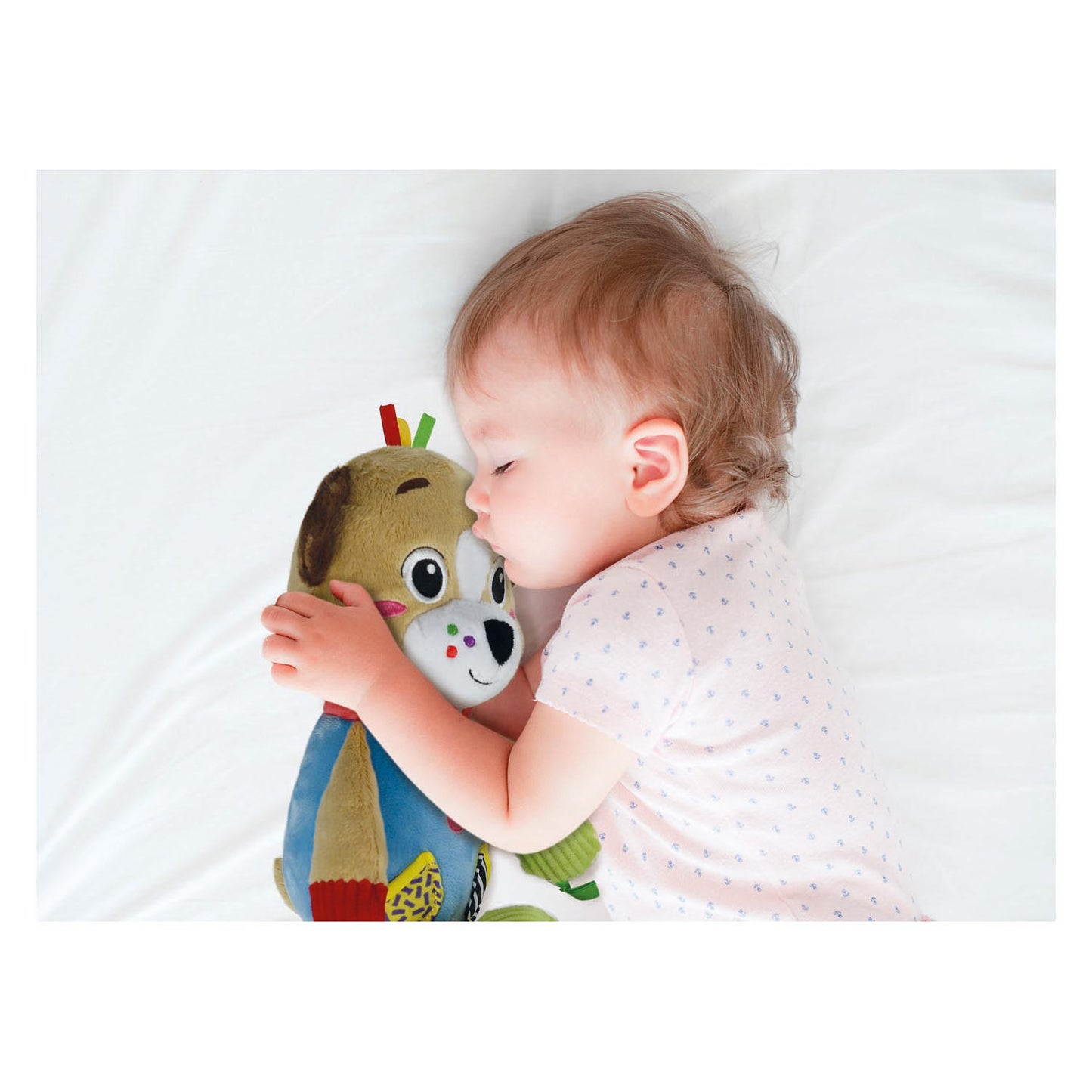 Clementoni Baby Pluchen Knuffel Pete de Puppy