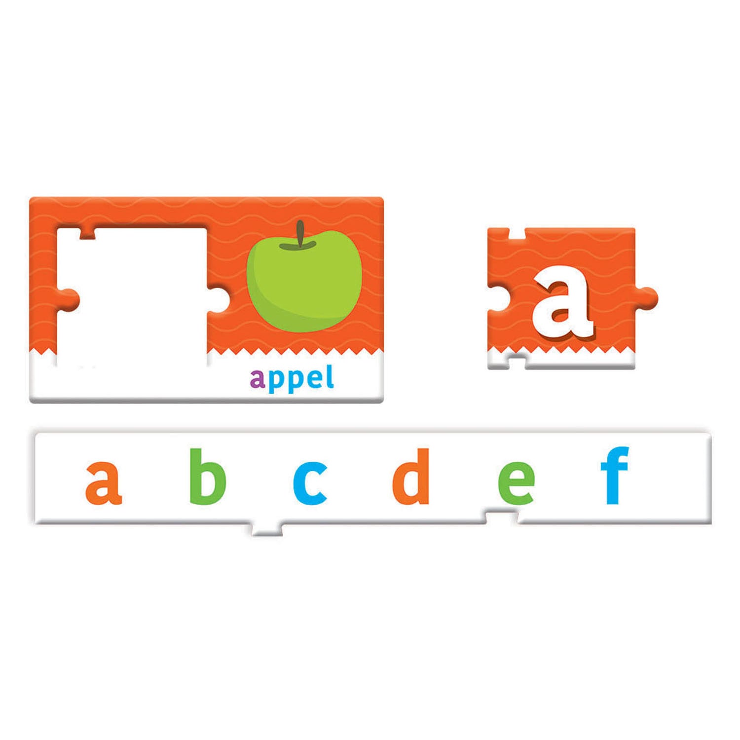 Clementoni alphabet puzzel karton