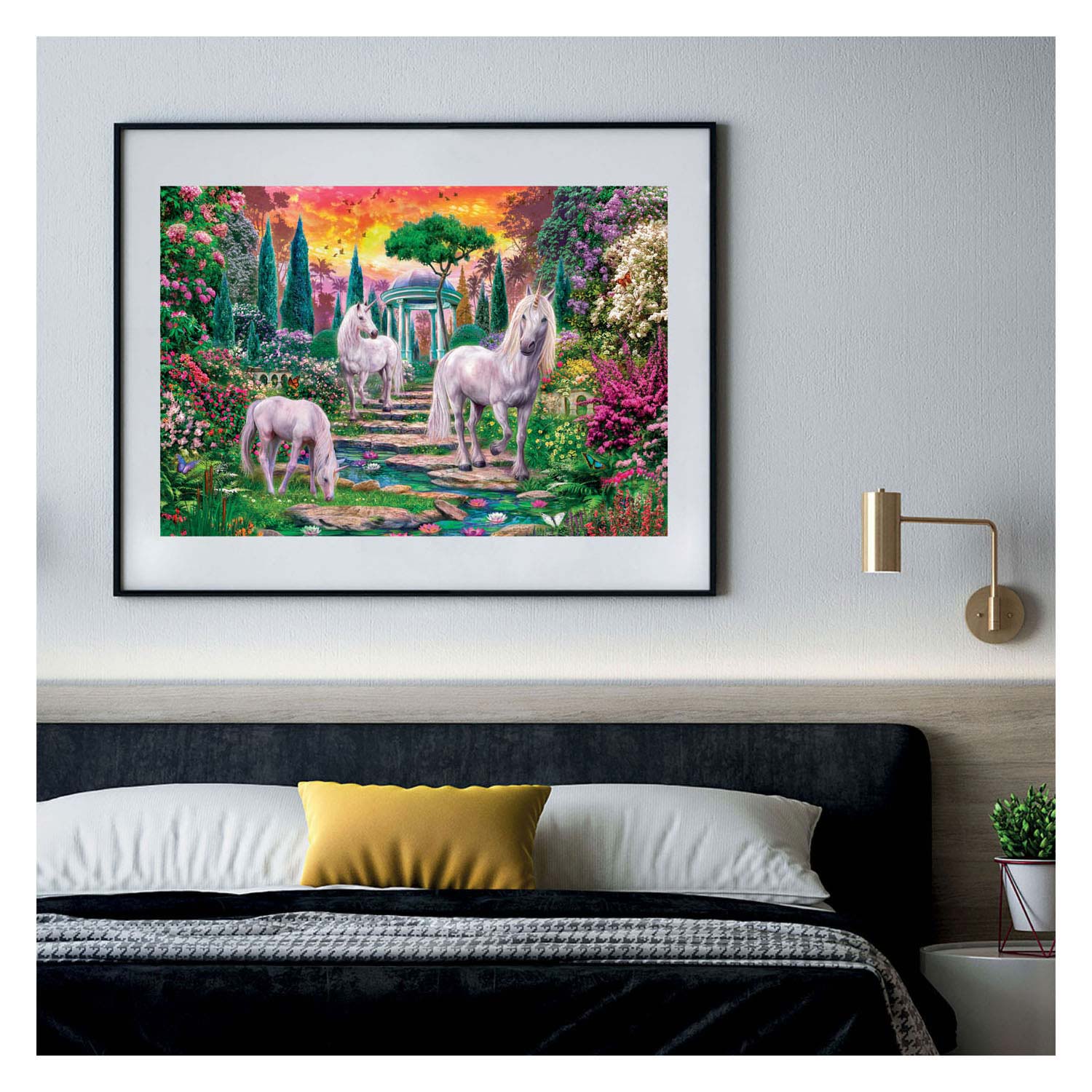 Clementoni legpuzzel classical unicorns, 2000st.