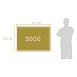 Clementoni puzzel antieke wereldkaart, 3000st. - afbeelding 5