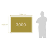 Clementoni - puzzel - 3000 stukjes - droom van parijs - puzzel voor volwassenen - high quality collection - afbeelding 3