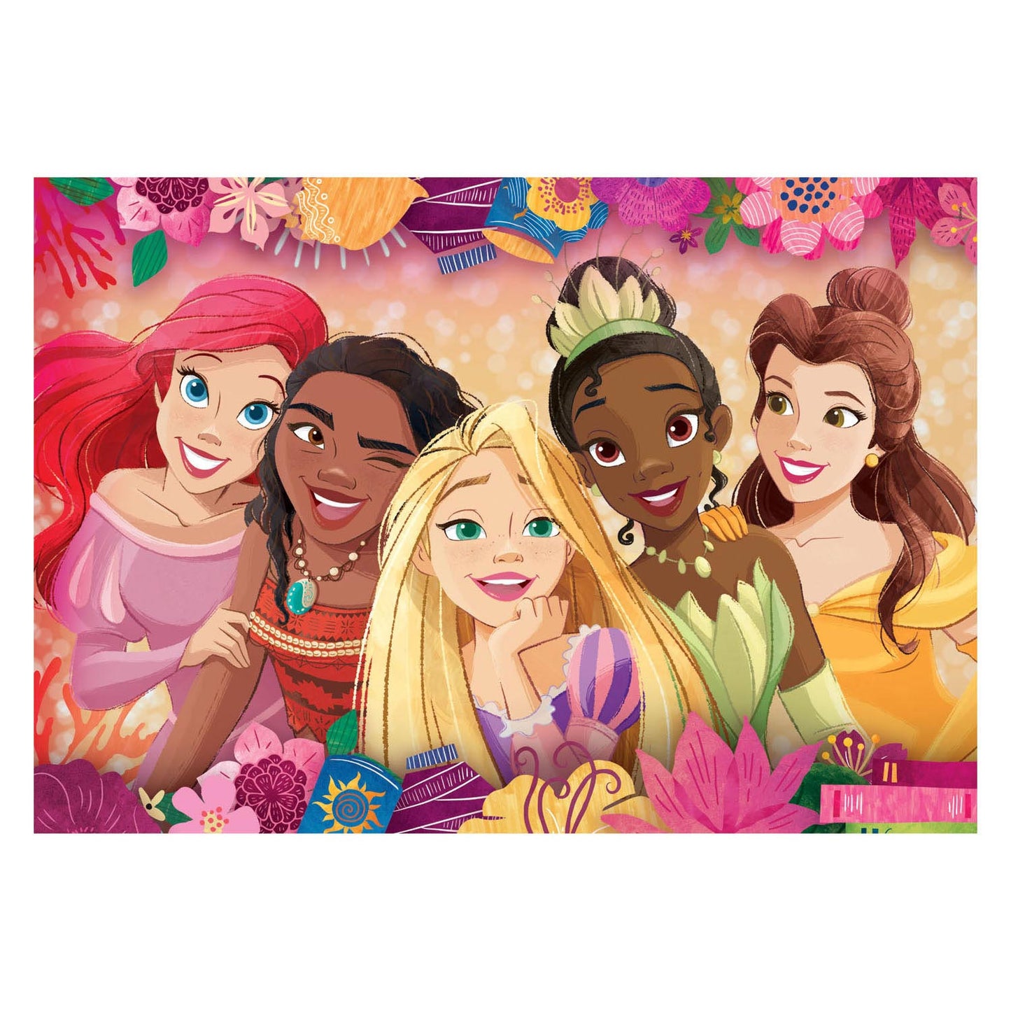 Clementoni maxi leguzzel disney princess, 24st.