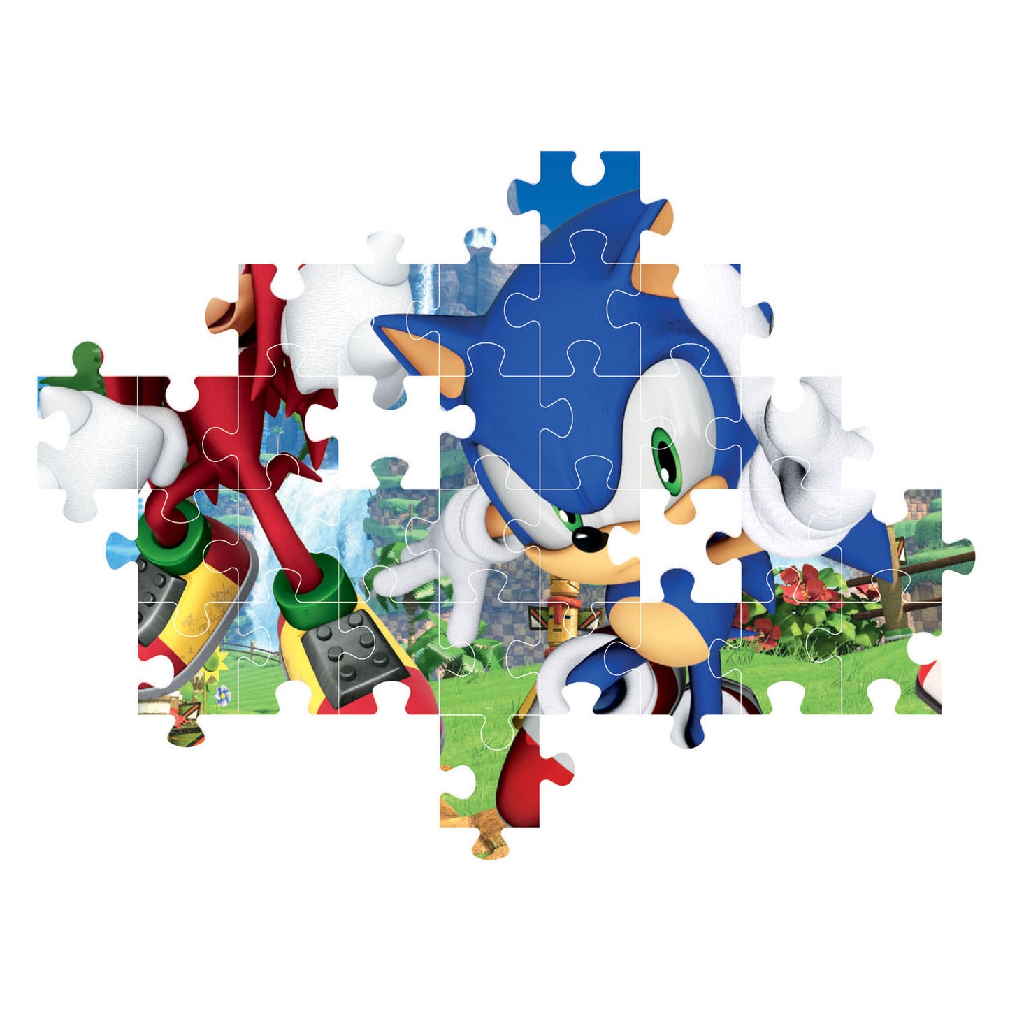 Clementoni legpuzzel sonic, 104st.