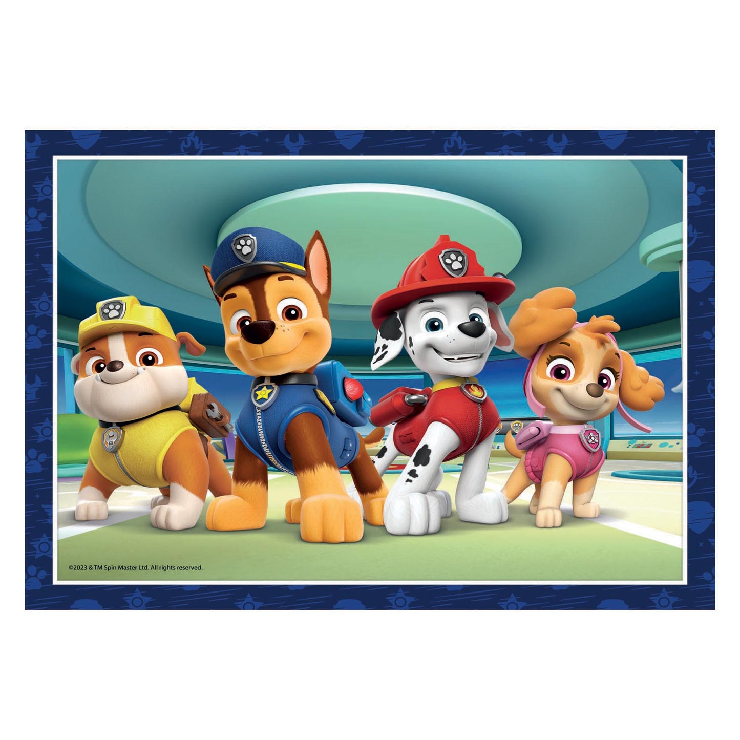 Clementoni puzzels paw patrol, 4in1